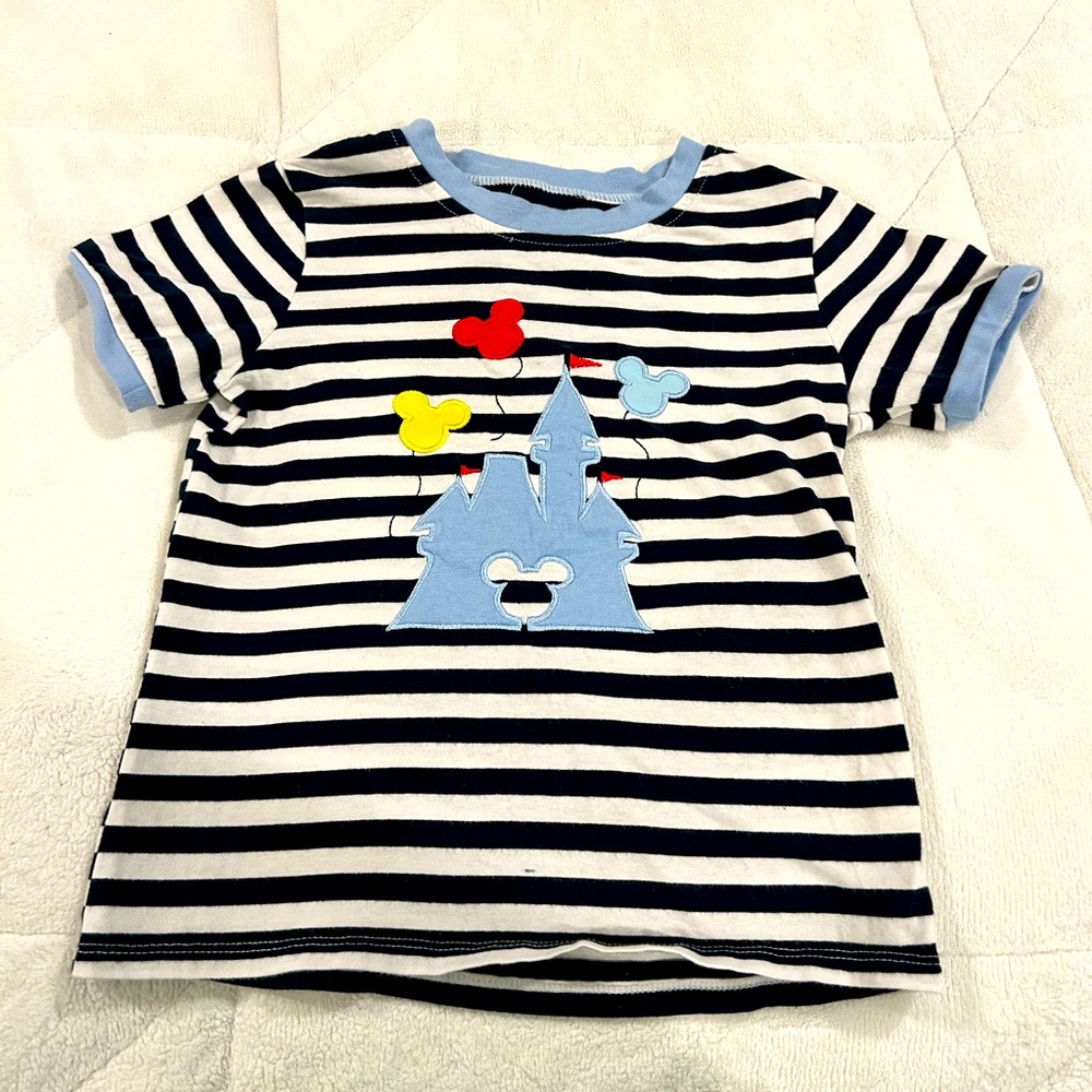 Adorable boys embroidered Disney shirt!